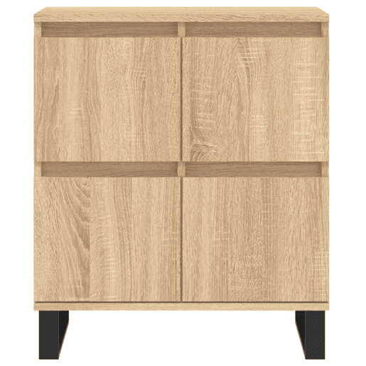 vidaXL Aparador 60x35x70 cm derivados de madeira cor carvalho sonoma