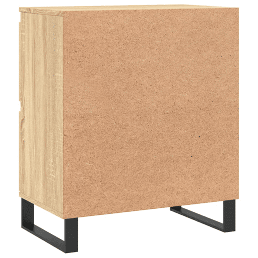 vidaXL Aparador 60x35x70 cm derivados de madeira cor carvalho sonoma