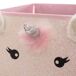 Caja de almacenamiento infantil 'Unicornio' Caja de almacenamiento infantil 'Unicornio' Rosa