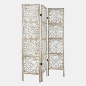 WELL HOME - Abajur de madeira Etnik com estampas