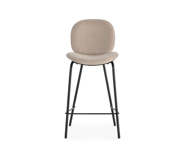 Elegancia y confort: pack de 2 taburetes coro beige