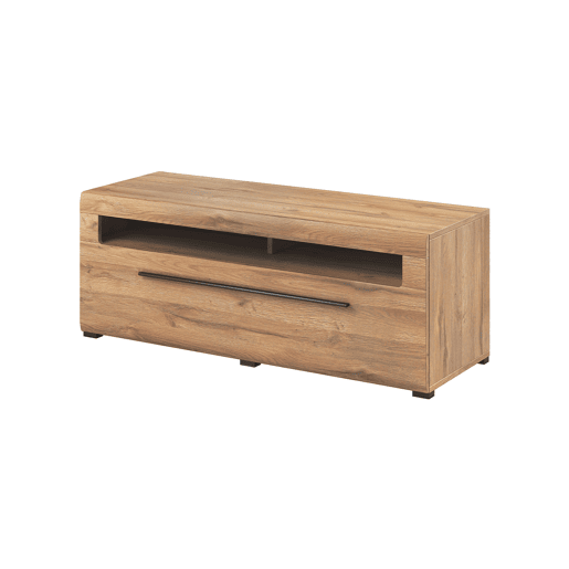 Móvel TV 1 gaveta 140 cm Louis madeira