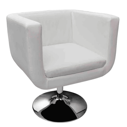 Poltrona Moderna Ajustável Branca Poltrona Moderna Ajustável Branca