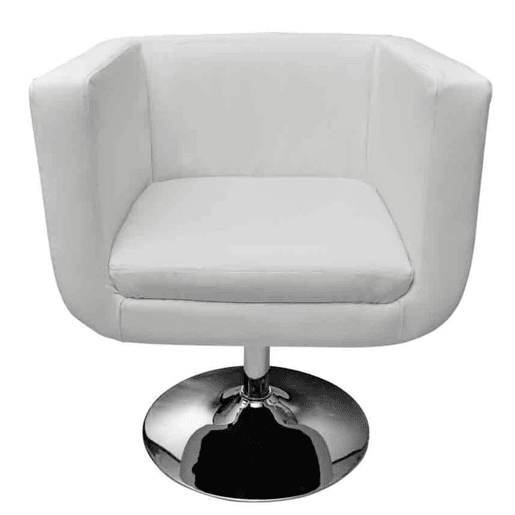 Poltrona Moderna Ajustável Branca Poltrona Moderna Ajustável Branca