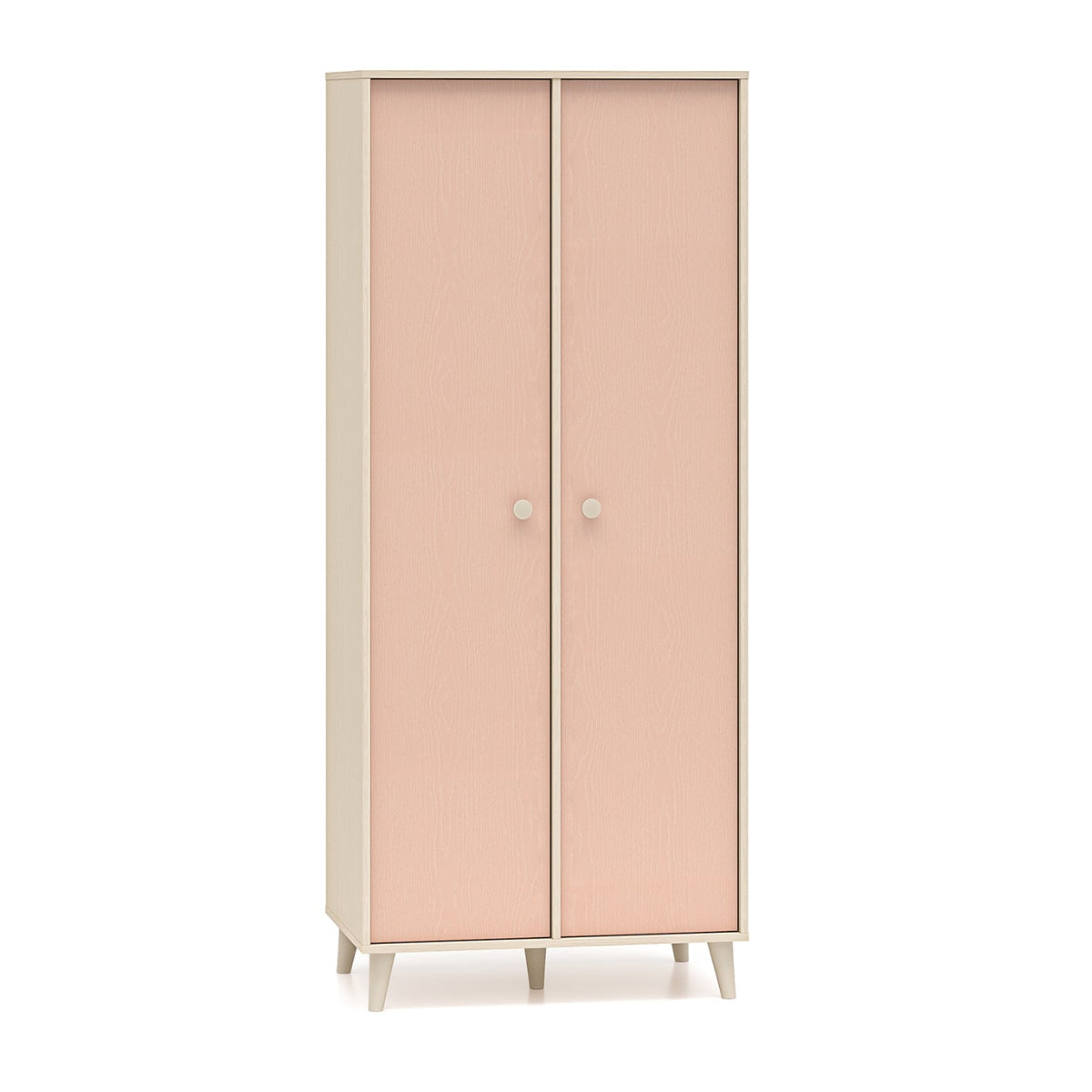 Armario 2 puertas Alycia 80 Rosa