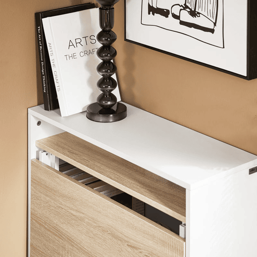 Mesa dobrável Mesa dobrável FWT104-WN Mesa dobrável SoBuy PT