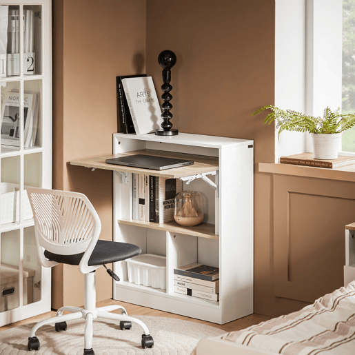 Mesa dobrável Mesa dobrável FWT104-WN Mesa dobrável SoBuy PT