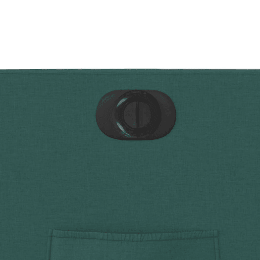 vidaXL Poltrona elétrica reclinável tecido verde-escuro vidaXL Poltrona elétrica reclinável tecido verde-escuro