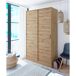Armario Enzo 2 puertas correderas 120 Armario Enzo 2 puertas correderas 120 Madera Oscura