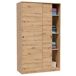 Armario Enzo 2 puertas correderas 120 Armario Enzo 2 puertas correderas 120 Madera Oscura