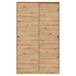 Armario Enzo 2 puertas correderas 120 Armario Enzo 2 puertas correderas 120 Madera Oscura