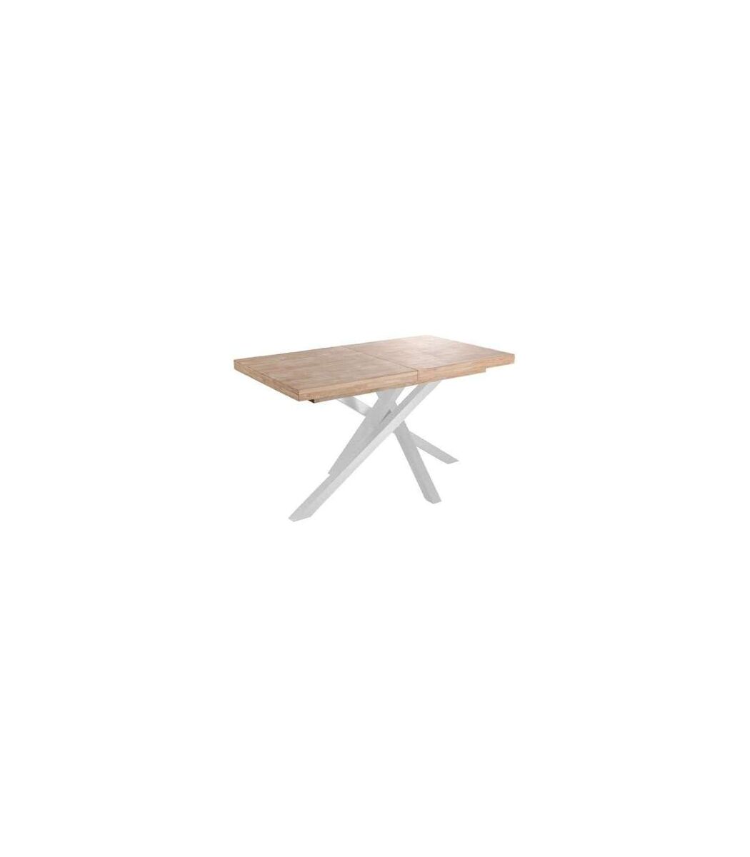 Mesa de comedor extensible Xena en roble nordish 220x90