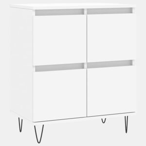 vidaXL Aparador 60x35x70 cm derivados de madeira branco