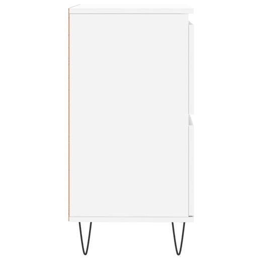vidaXL Aparador 60x35x70 cm derivados de madeira branco