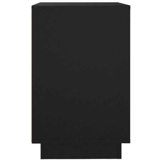 vidaXL Aparador 102x35x60 cm derivados de madeira preto