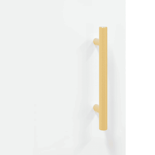 vidaXL Aparador 69,5x34x90 cm madeira processada branco brilhante vidaXL Aparador 69,5x34x90 cm madeira processada branco brilhante