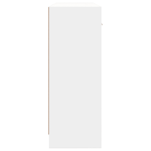 vidaXL Aparador Branco 91x28x75 cm Madeira Engenheirada