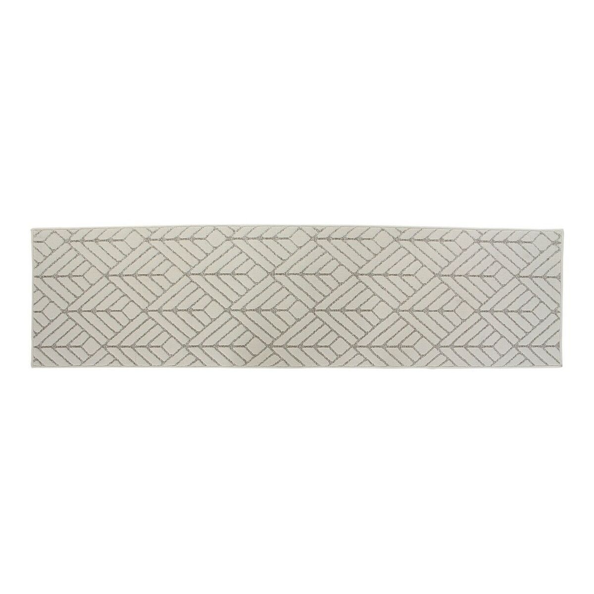 Alfombra dkd home decor poliéster chic (61 x 240 x 1 cm)