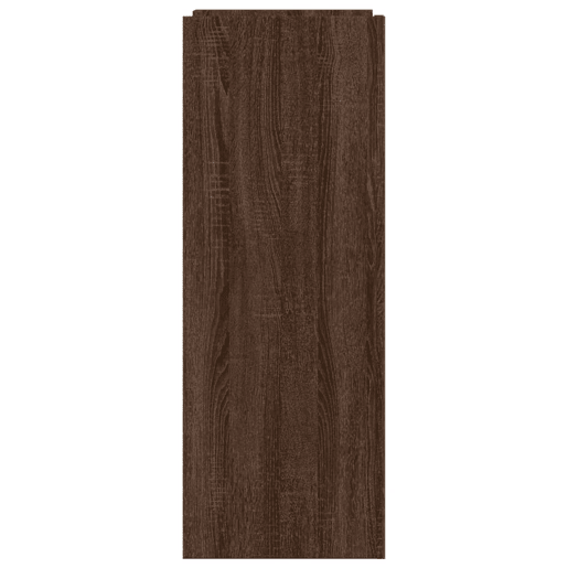 vidaXL Sapateira 74,5x37,5x100 cm derivados madeira carvalho castanho vidaXL Sapateira 74,5x37,5x100 cm derivados madeira carvalho castanho