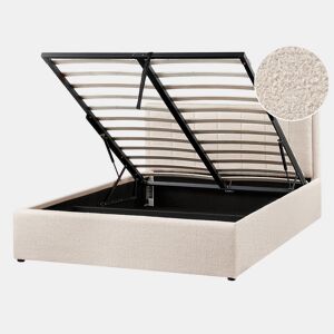Beliani Cama baú Bouclé MONTLAUR