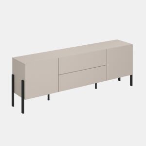 Móvel TV de 2 portas e 2 gavetas 200 cm Bérénice Cachemire