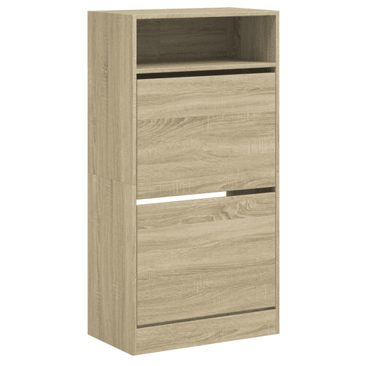 vidaXL Sapateira 60x34x116 cm derivados de madeira carvalho sonoma vidaXL Sapateira 60x34x116 cm derivados de madeira carvalho sonoma