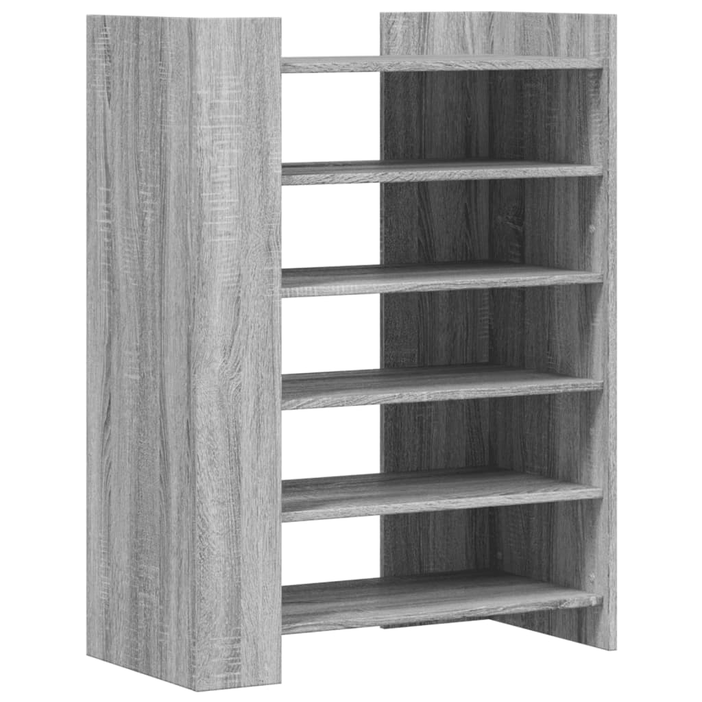 Vidaxl mueble zapatero madera ingeniería gris sonoma 74,5x37,5x100 cm