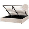 Beliani Cama baú Bouclé MONTLAUR