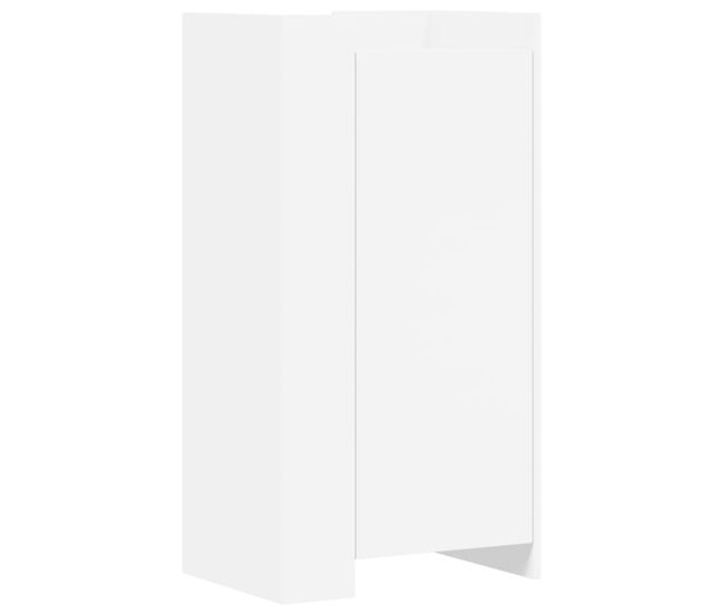 Vidaxl mueble zapatero madera de ingeniería blanco 52x37,5x100 cm