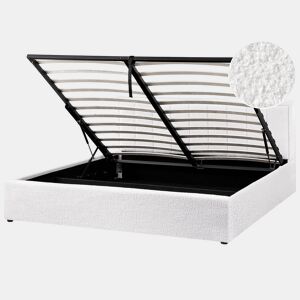 Beliani Cama baú Bouclé MONTLAUR