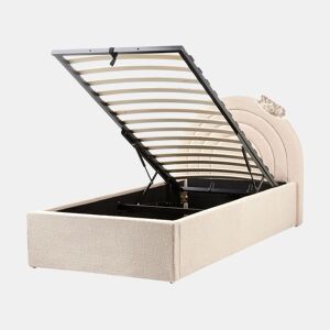 Beliani Cama infantil com arrumação Bouclé ANET