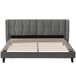 Cama de matrimonio 202x207 Cama de matrimonio 202x207 Gris