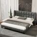Cama de matrimonio 202x207 Cama de matrimonio 202x207 Gris