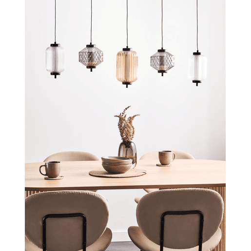 Candeeiro LED suspenso SULLANE LED Vidro Multicolor
