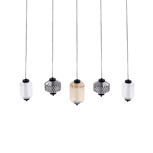 Candeeiro LED suspenso SULLANE LED Vidro Multicolor