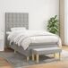 Cama box spring 90x190 Cama box spring 90x190 Gris