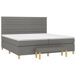 Cama box spring 200x200 Cama box spring 200x200 Gris