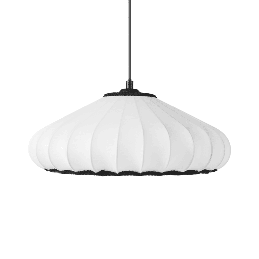 Candeeiro suspenso ZULIA Material sintético Branco
