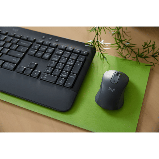 Teclado e Rato sem Fios Logitech MK650 Cinzento QWERTY Teclado e Rato sem Fios Logitech MK650 Cinzento QWERTY