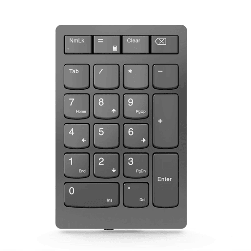 Teclado numérico Lenovo GY41C33979 Cinzento