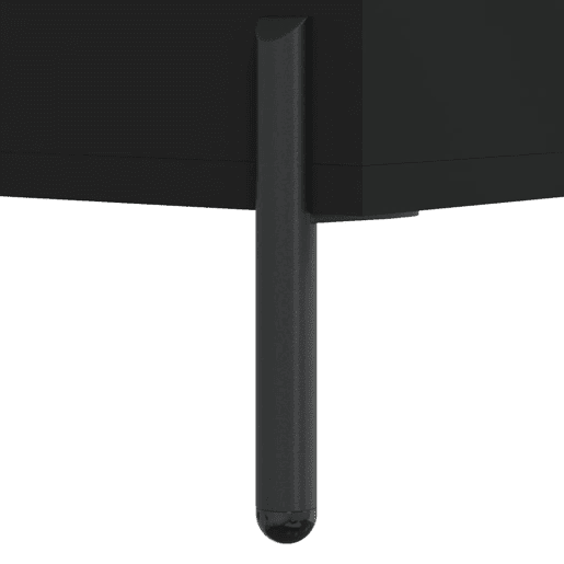 vidaXL Aparador 34,5x34x90 cm derivados de madeira preto vidaXL Aparador 34,5x34x90 cm derivados de madeira preto