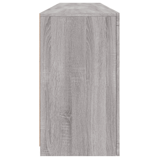 vidaXL Aparador com luzes LED 164x37x67 cm cinzento sonoma vidaXL Aparador com luzes LED 164x37x67 cm cinzento sonoma