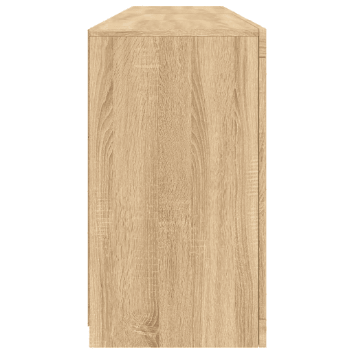 vidaXL Aparador com luzes LED 164x37x67 cm carvalho sonoma vidaXL Aparador com luzes LED 164x37x67 cm carvalho sonoma