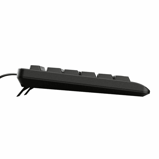 Teclado Trust TK-150 Qwerty espanhol Preto