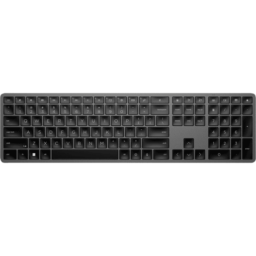 Teclado sem Fios HP 3Z726AA Preto Qwerty espanhol Teclado sem Fios HP 3Z726AA Preto Qwerty espanhol