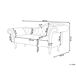 Beliani Chaise longue derecho Terciopelo LATTES Beliani Chaise longue derecho Terciopelo LATTES Gris