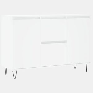 vidaXL Aparador 101,5x35x70 cm derivados de madeira branco