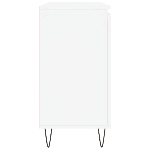 vidaXL Aparador 101,5x35x70 cm derivados de madeira branco vidaXL Aparador 101,5x35x70 cm derivados de madeira branco