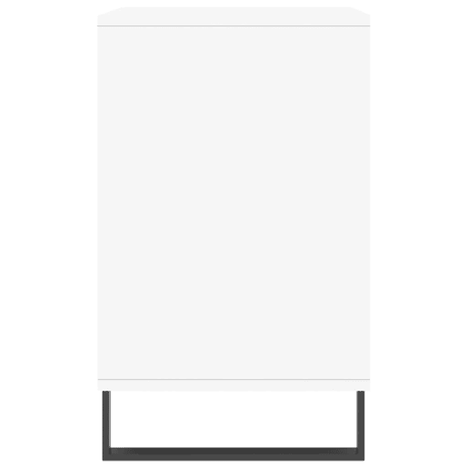 vidaXL Sapateira 102x36x60 cm derivados de madeira branco brilhante