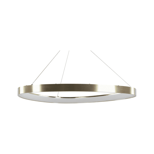Candeeiro LED suspenso KRABURI Metal Dourado